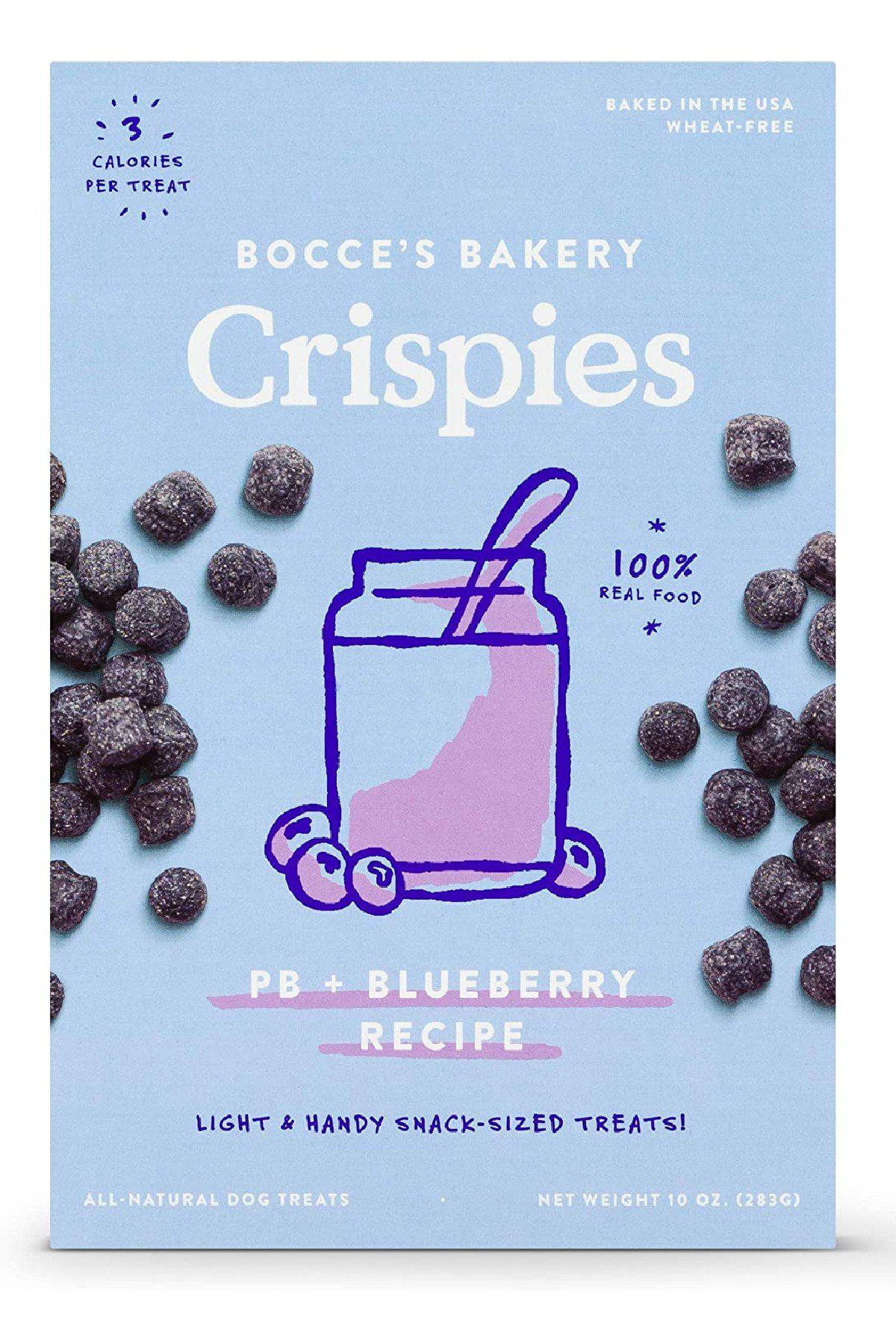 Bocce Crispies PB and Blueberry Dog Treats